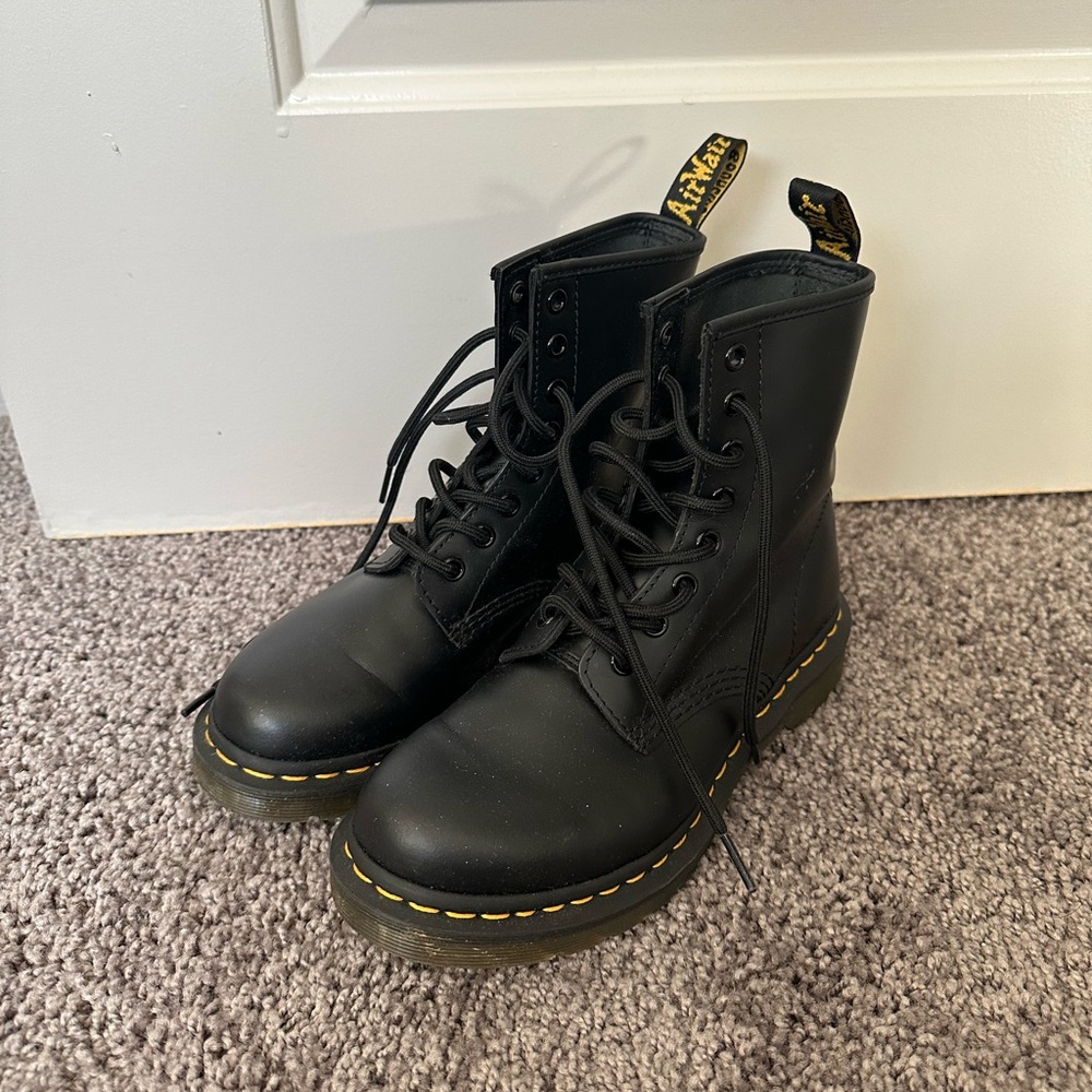 Black Doc Martens 1460 Boots